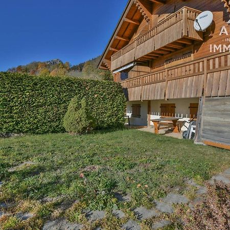 Chalet Cosy, 4 Chambres, 8 Pers, Proche Commerces, Terrasse, Parking, Wifi - Fr-1-391-150 Le Grand-Bornand Bagian luar foto