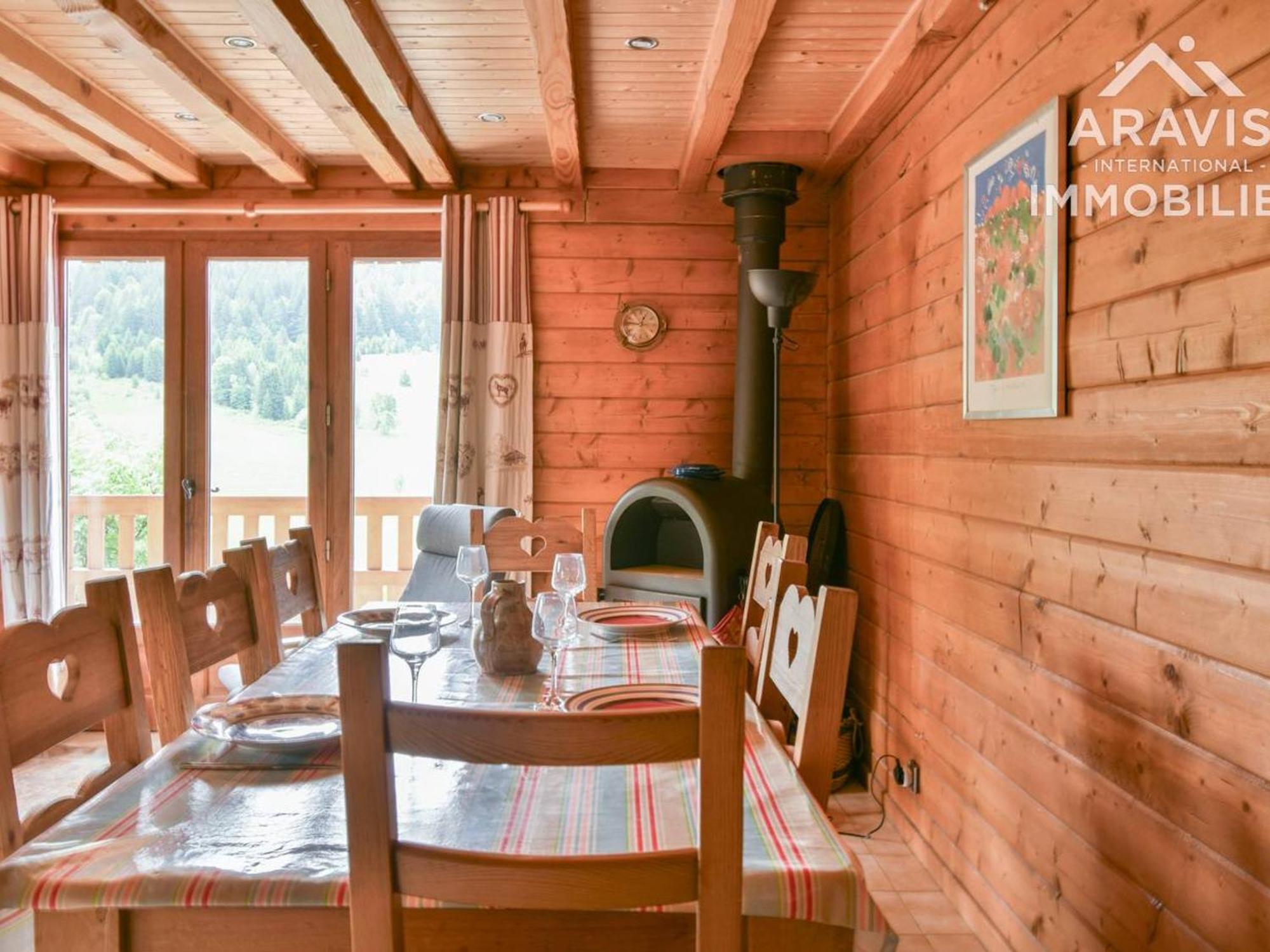 Chalet Cosy, 4 Chambres, 8 Pers, Proche Commerces, Terrasse, Parking, Wifi - Fr-1-391-150 Le Grand-Bornand Bagian luar foto