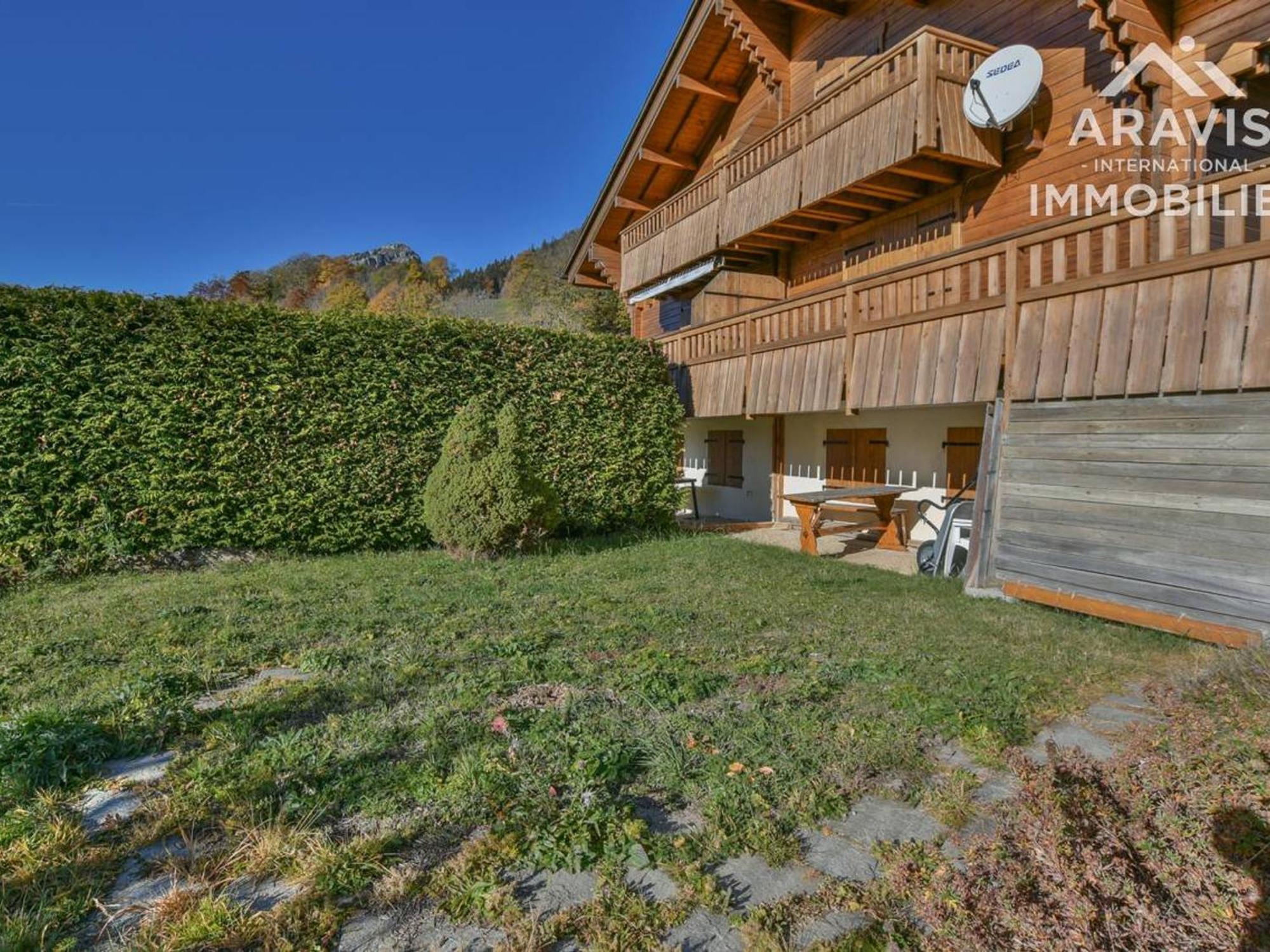 Chalet Cosy, 4 Chambres, 8 Pers, Proche Commerces, Terrasse, Parking, Wifi - Fr-1-391-150 Le Grand-Bornand Bagian luar foto